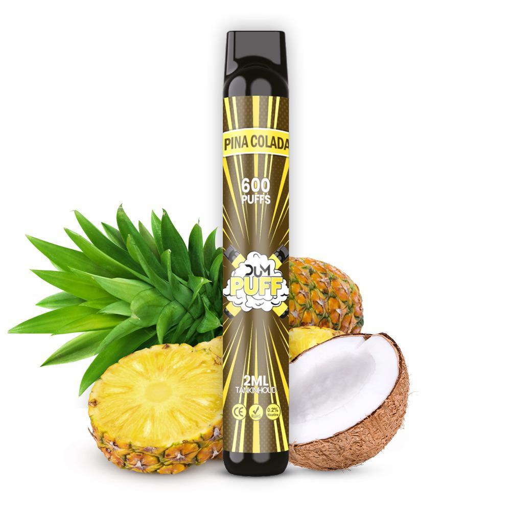Chicha électronique jetable DUM Puff – 600 Puffs - Chicha Time acheter chicha au maroc