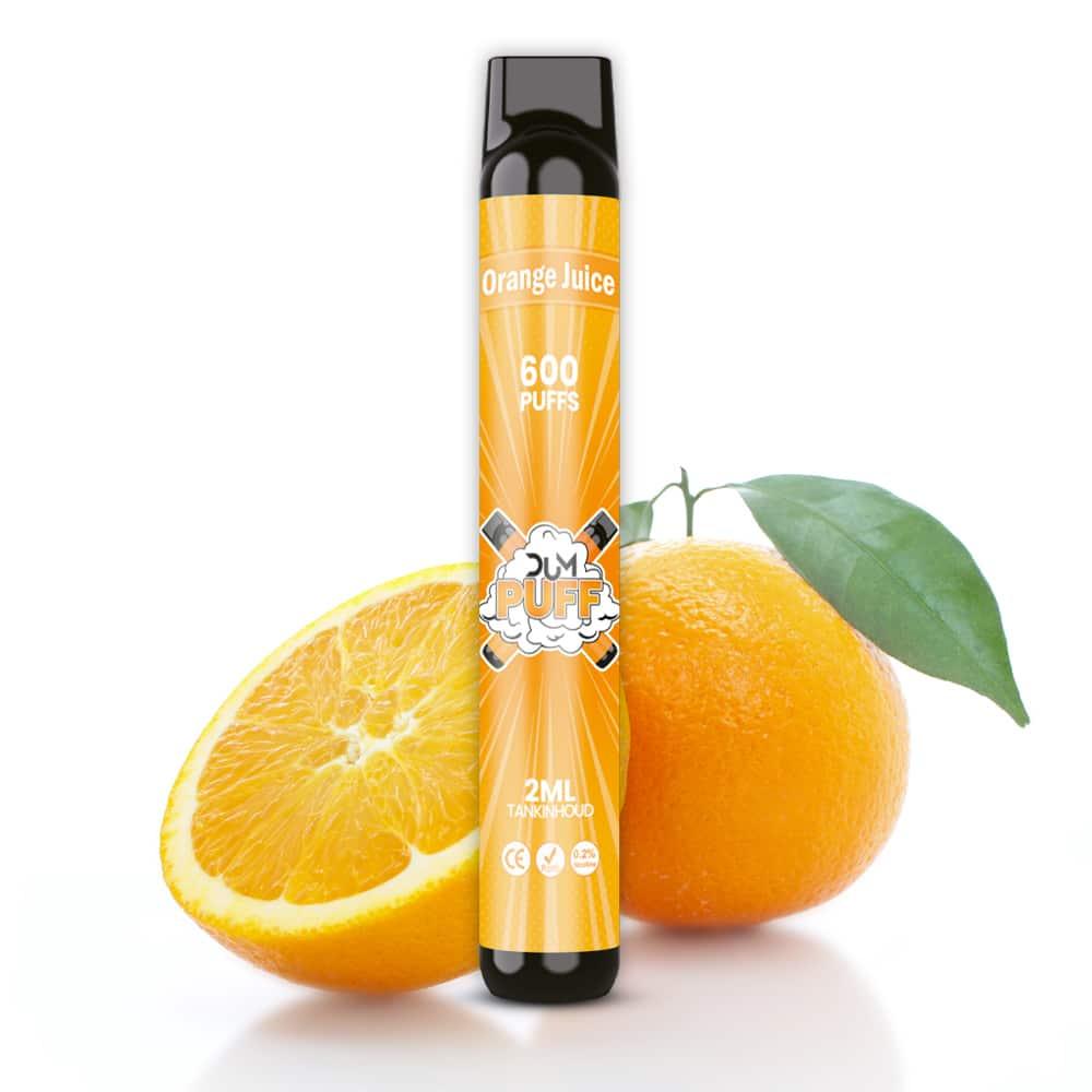 DUM PUFF - Orange Juice - Chicha Time acheter chicha au maroc